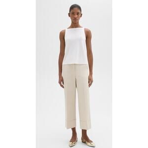 THEORY Cuff Pant Sand Sz 00 NWT